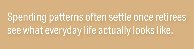 Retiree exploring new hobbies and routines in their first year of retirement