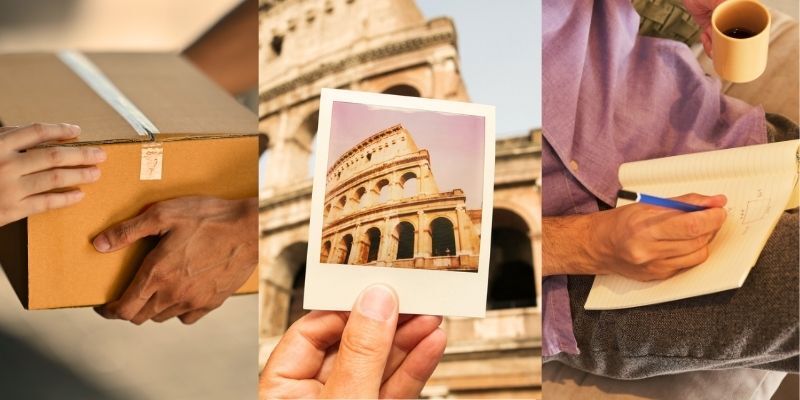 Retiree reviewing financial documents and planning for the year ahead